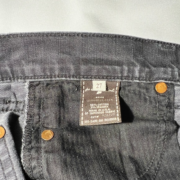 7 For All Mankind, Straight Leg size 27 - Picture 4 of 8